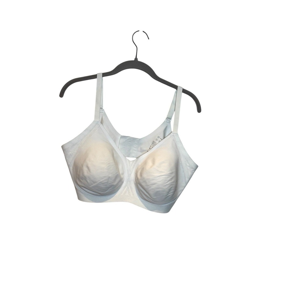 HONEYLOVE Size 2X Nude/White Silhouette T-Shirt Comfort Mesh Wireless Bra
